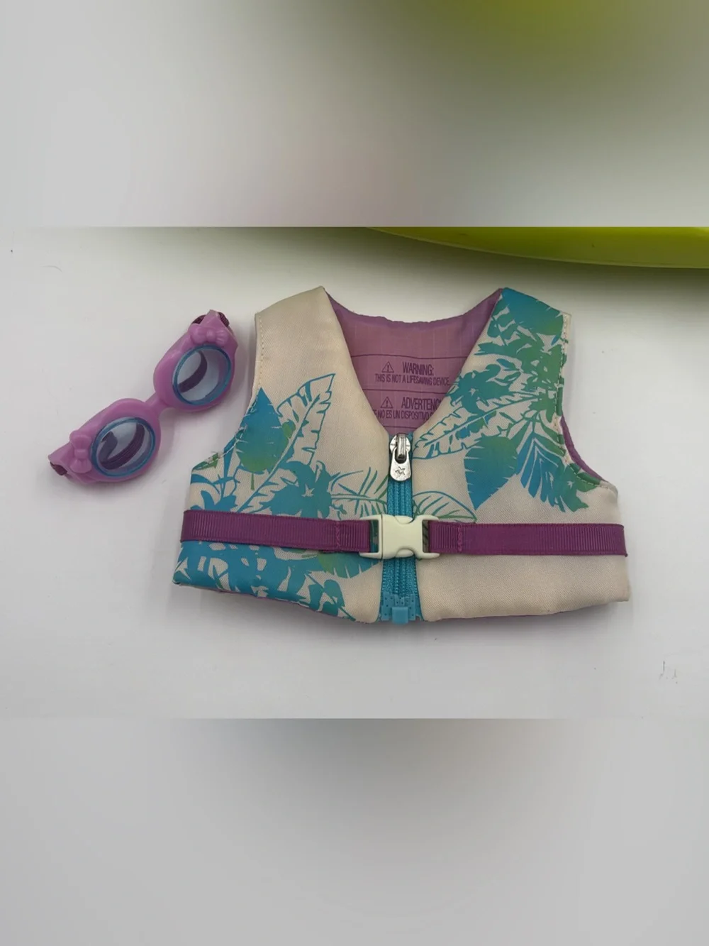American Girl‎ Lea Ocean Kayak Set Retired Kayak Sail Paddle Chair Tow